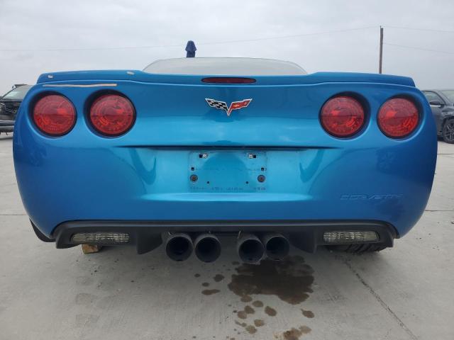 1G1YY26W685102056 - 2008 CHEVROLET CORVETTE BLUE photo 6