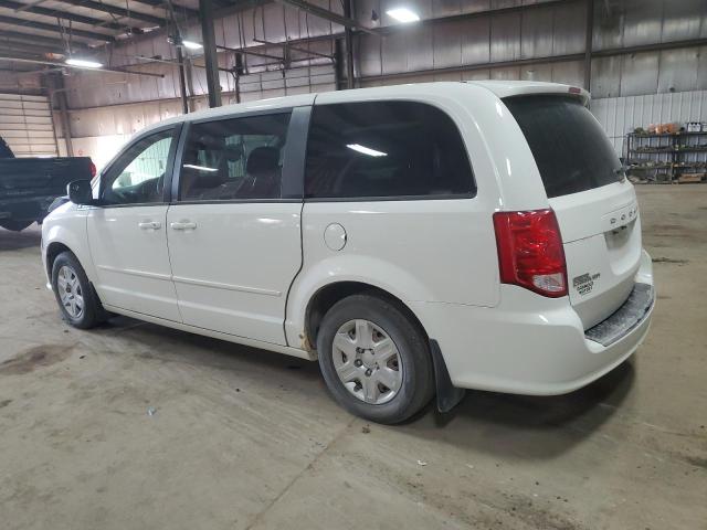 2C4RDGBG2CR254981 - 2012 DODGE GRAND CARA SE WHITE photo 2