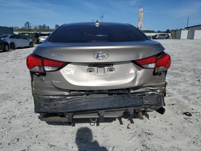 5NPDH4AE2FH587776 - 2015 HYUNDAI ELANTRA SE GOLD photo 6