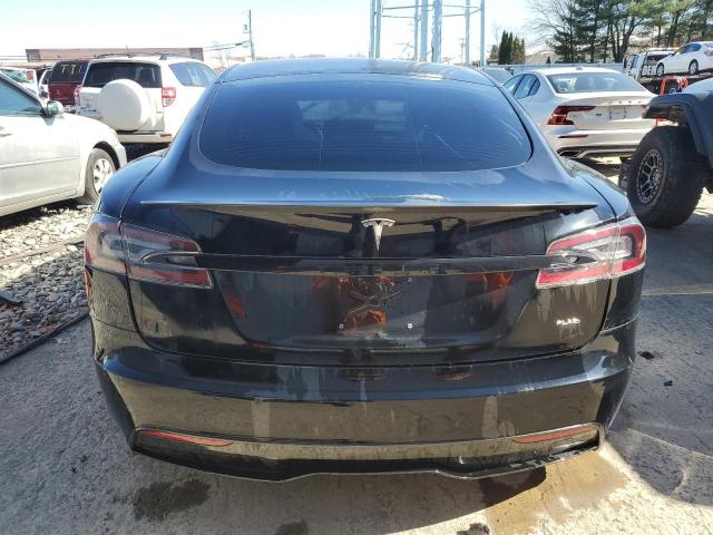 5YJSA1E61NF459751 - 2022 TESLA MODEL S BLACK photo 6