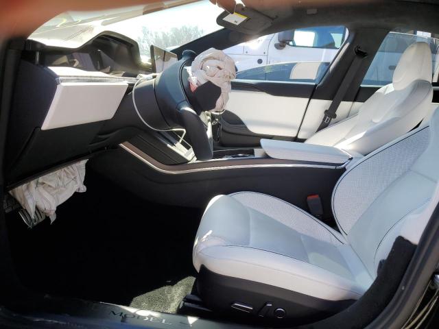 5YJSA1E61NF459751 - 2022 TESLA MODEL S 黑色 照片 7