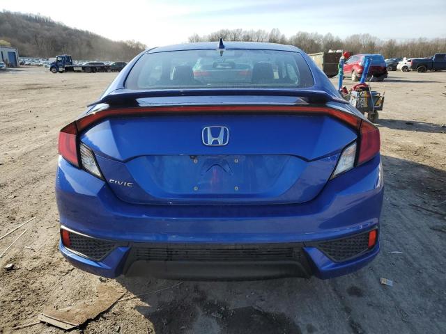 2HGFC3B7XGH350868 - 2016 HONDA CIVIC EXL BLUE photo 6