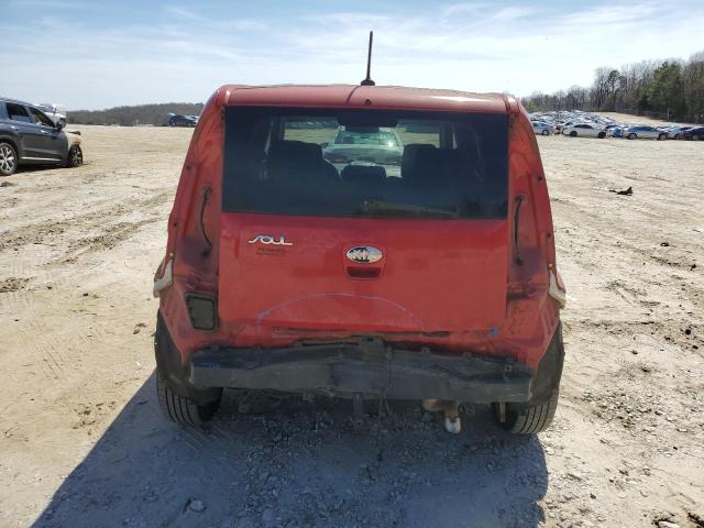 KNDJT2A5XD7511522 - 2013 KIA SOUL RED photo 6