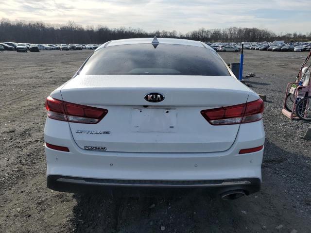 5XXGT4L30KG315613 - 2019 KIA OPTIMA LX WHITE photo 6