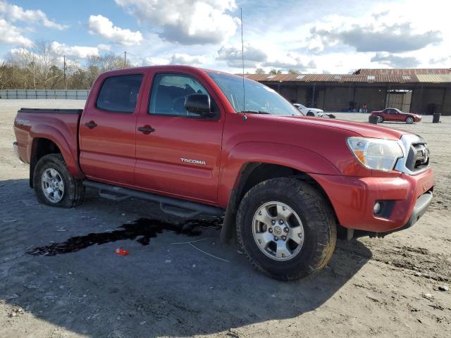 3TMJU4GN7FM189821 - 2015 TOYOTA TACOMA DOUBLE CAB PRERUNNER RED photo 4