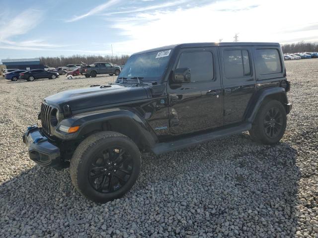1C4JJXP68MW688627 - 2021 JEEP WRANGLER U SAHARA 4XE BLACK photo 1