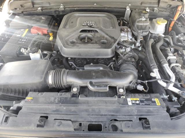 1C4JJXP68MW688627 - 2021 JEEP WRANGLER U SAHARA 4XE BLACK photo 12