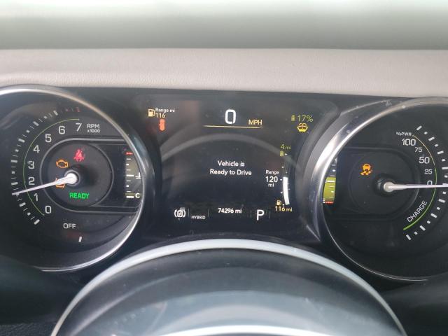 1C4JJXP68MW688627 - 2021 JEEP WRANGLER U SAHARA 4XE BLACK photo 9