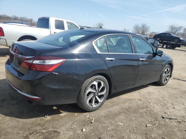 1HGCR2F7XHA154564 - 2017 HONDA ACCORD EX BLACK photo 3