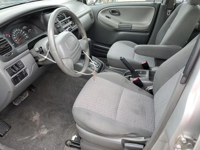 2CNBE134946916652 - 2004 CHEVROLET TRACKER SILVER photo 7