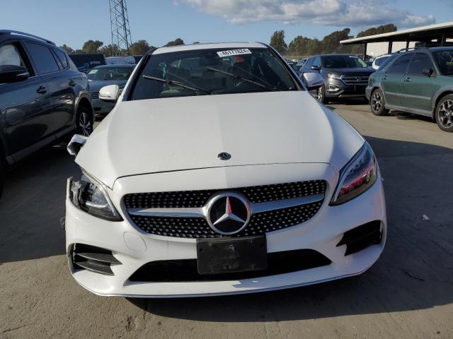 55SWF8DB3KU282768 - 2019 MERCEDES-BENZ C 300 WHITE photo 5