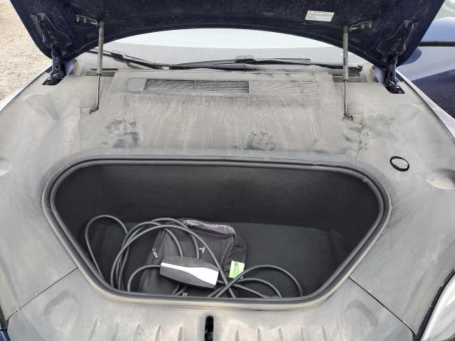5YJSA1E50NF477407 - 2022 TESLA MODEL S BLUE photo 12