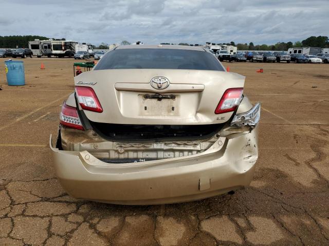 4T1BF3EK9BU209859 - 2011 TOYOTA CAMRY BASE GOLD photo 6