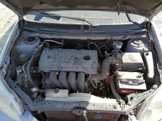 2T1KR32E06C606311 - 2006 TOYOTA COROLLA MA XR SILVER photo 11