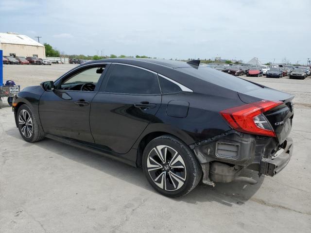 19XFC1F7XGE032130 - 2016 HONDA CIVIC EXL BLACK photo 2