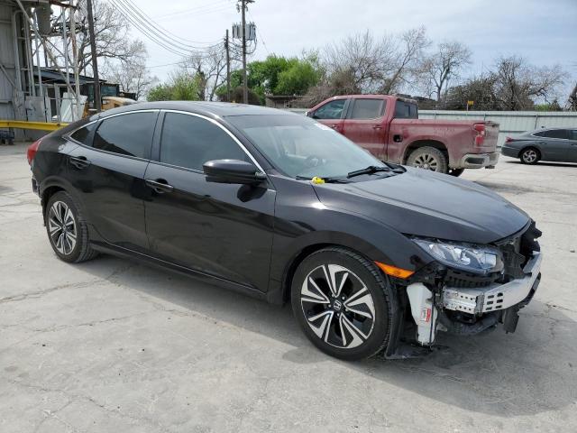 19XFC1F7XGE032130 - 2016 HONDA CIVIC EXL შავი ფოტო 4