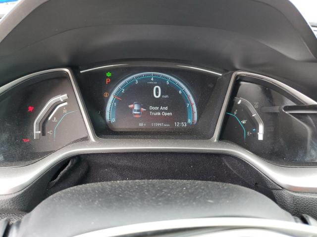 19XFC1F7XGE032130 - 2016 HONDA CIVIC EXL შავი ფოტო 9