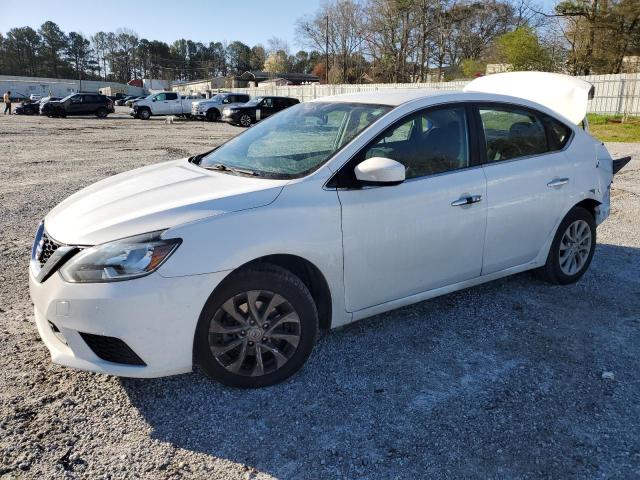 3N1AB7AP0JY241831 - 2018 NISSAN SENTRA S WHITE photo 1