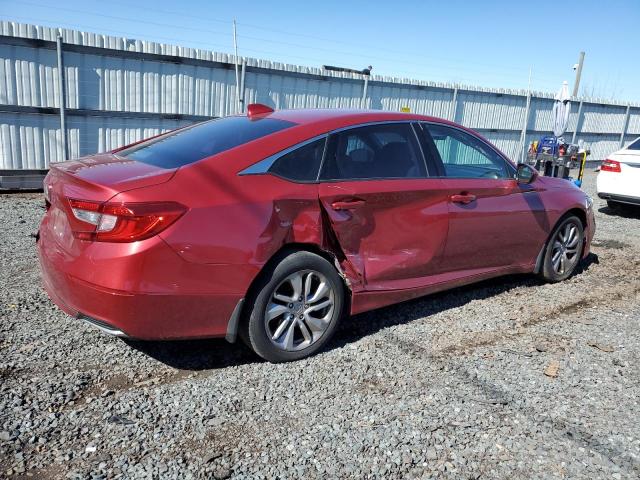 1HGCV1F16JA253762 - 2018 HONDA ACCORD LX MAROON photo 3