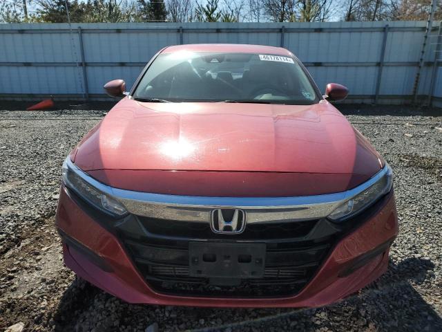 1HGCV1F16JA253762 - 2018 HONDA ACCORD LX MAROON photo 5