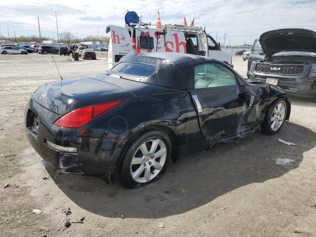 JN1AZ36A14T015190 - 2004 NISSAN 350Z ROADSTER BLACK photo 3