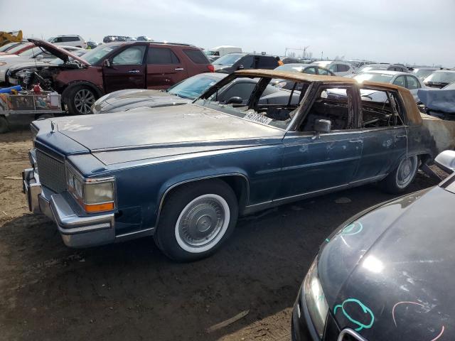 1G6DW51Y9JR754855 - 1988 CADILLAC BROUGHAM BLUE photo 1