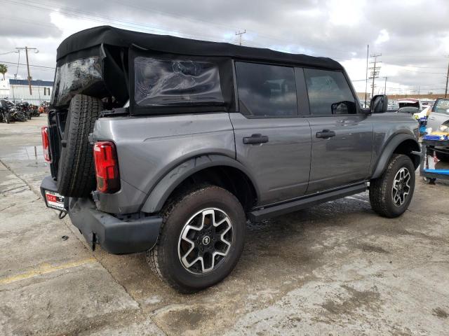 1FMDE5BH6MLA98910 - 2021 FORD BRONCO BASE GRAY photo 3