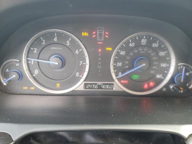 5J6TF3H52DL000335 - 2013 HONDA CROSSTOUR EXL ნაცრისფერი ფოტო 9