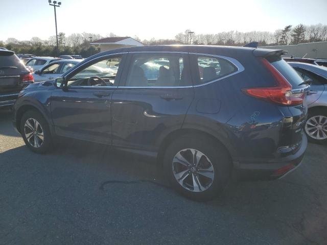 2HKRW6H37JH224250 - 2018 HONDA CR-V LX BLUE photo 2