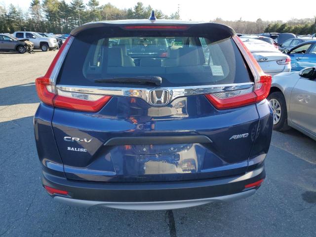 2HKRW6H37JH224250 - 2018 HONDA CR-V LX BLUE photo 6