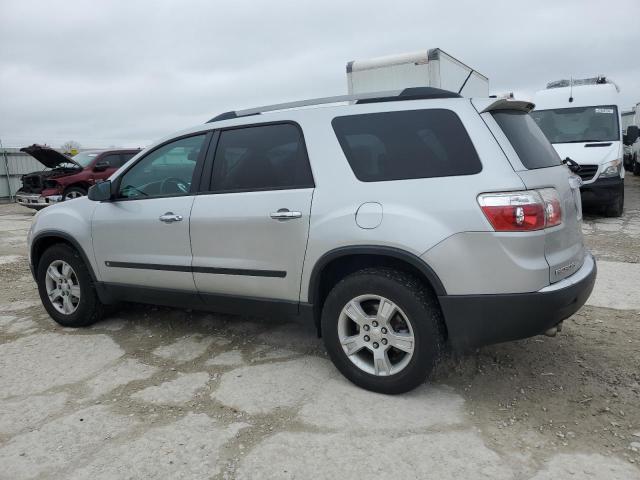 1GKLRKED7AJ144400 - 2010 GMC ACADIA SL SILVER photo 2