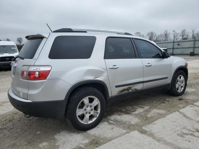 1GKLRKED7AJ144400 - 2010 GMC ACADIA SL SILVER photo 3