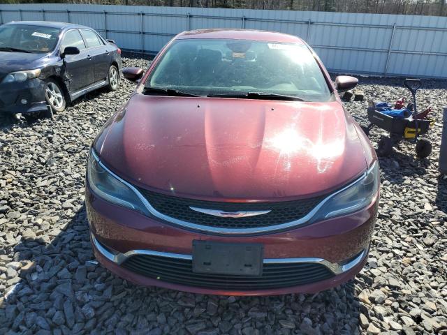 1C3CCCABXFN731346 - 2015 CHRYSLER 200 LIMITED RED photo 5