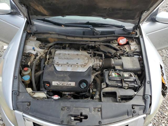 1HGCP36809A051286 - 2009 HONDA ACCORD EXL SILVER photo 11