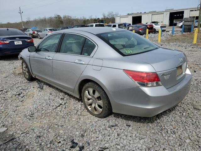 1HGCP36809A051286 - 2009 HONDA ACCORD EXL SILVER photo 2