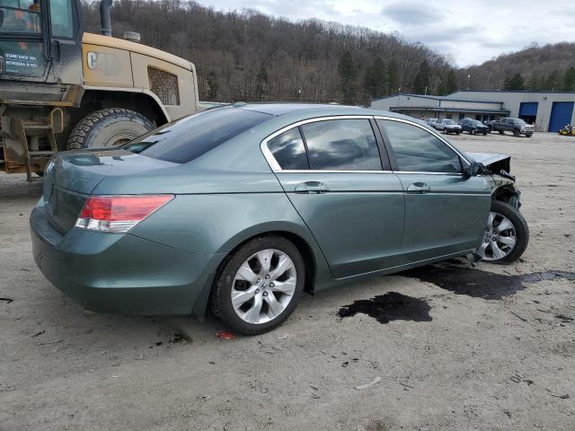 1HGCP2F80AA021686 - 2010 HONDA ACCORD EXL TEAL photo 3