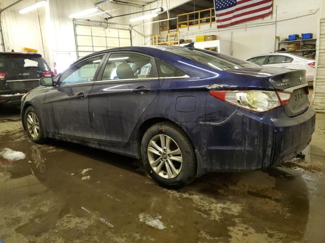 5NPEB4AC6DH656504 - 2013 HYUNDAI SONATA GLS BLUE photo 2