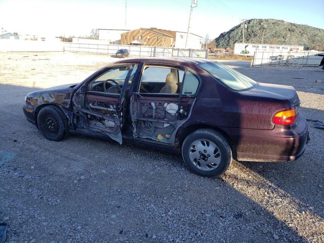 1G1ND52T5W6145578 - 1998 CHEVROLET MALIBU BURGUNDY photo 2