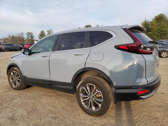 5J6RW2H5XLL013580 - 2020 HONDA CR-V EX GRAY photo 2