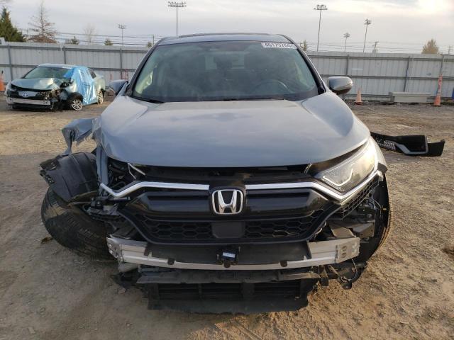 5J6RW2H5XLL013580 - 2020 HONDA CR-V EX GRAY photo 5