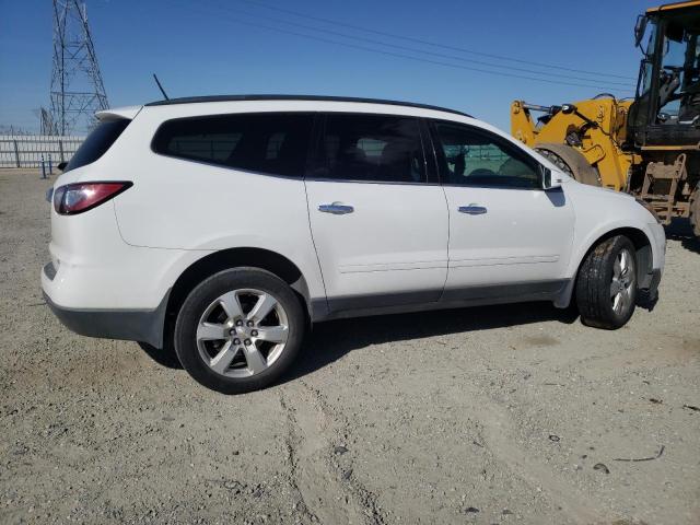 1GNKRGKD4HJ309586 - 2017 CHEVROLET TRAVERSE LT WHITE photo 3