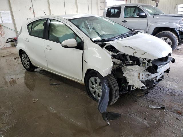 JTDKDTB37D1553203 - 2013 TOYOTA PRIUS C WHITE photo 4