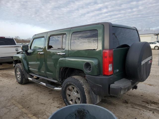 5GTDN136968128636 - 2006 HUMMER H3 GREEN photo 2