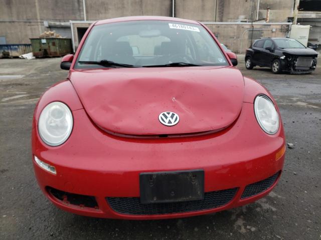 3VWRW3AG9AM029110 - 2010 VOLKSWAGEN NEW BEETLE RED photo 5