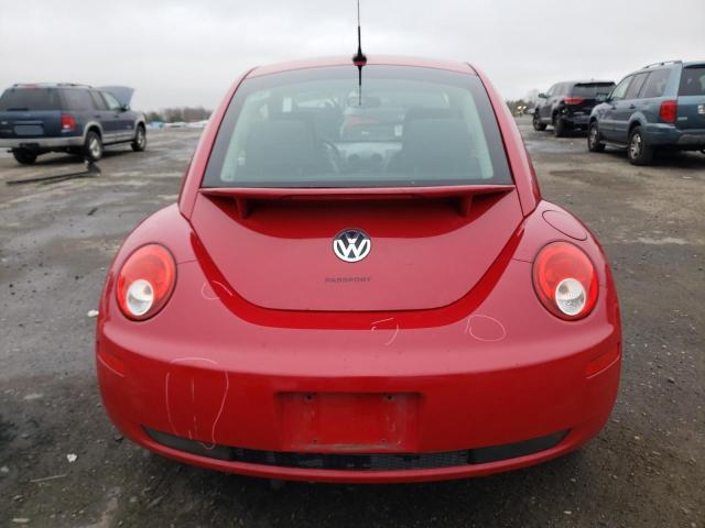 3VWRW3AG9AM029110 - 2010 VOLKSWAGEN NEW BEETLE RED photo 6