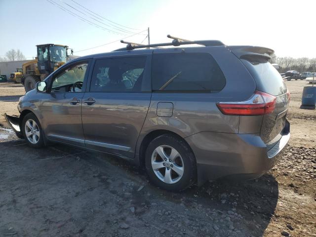 5TDKK3DC6FS685815 - 2015 TOYOTA SIENNA LE GRAY photo 2