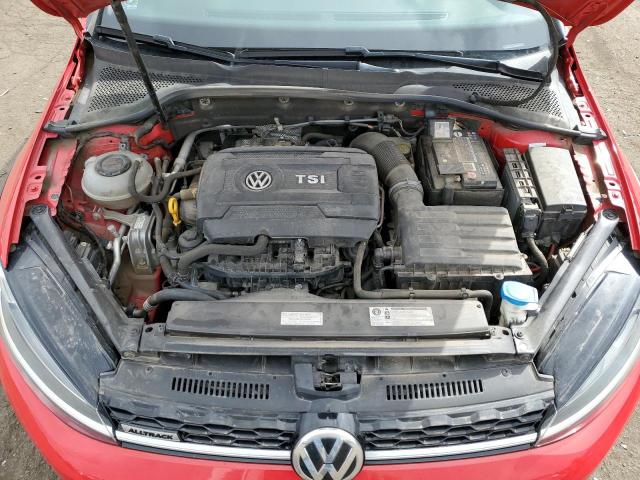 3VWH17AU4JM759272 - 2018 VOLKSWAGEN GOLF ALLTR S RED photo 11