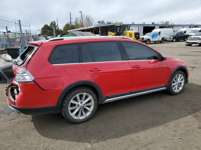 3VWH17AU4JM759272 - 2018 VOLKSWAGEN GOLF ALLTR S RED photo 3