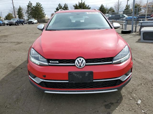 3VWH17AU4JM759272 - 2018 VOLKSWAGEN GOLF ALLTR S RED photo 5