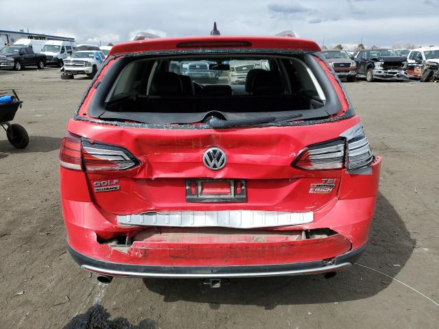 3VWH17AU4JM759272 - 2018 VOLKSWAGEN GOLF ALLTR S RED photo 6